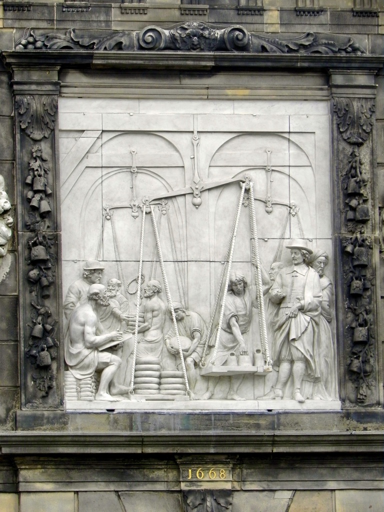 La pesa - particolare