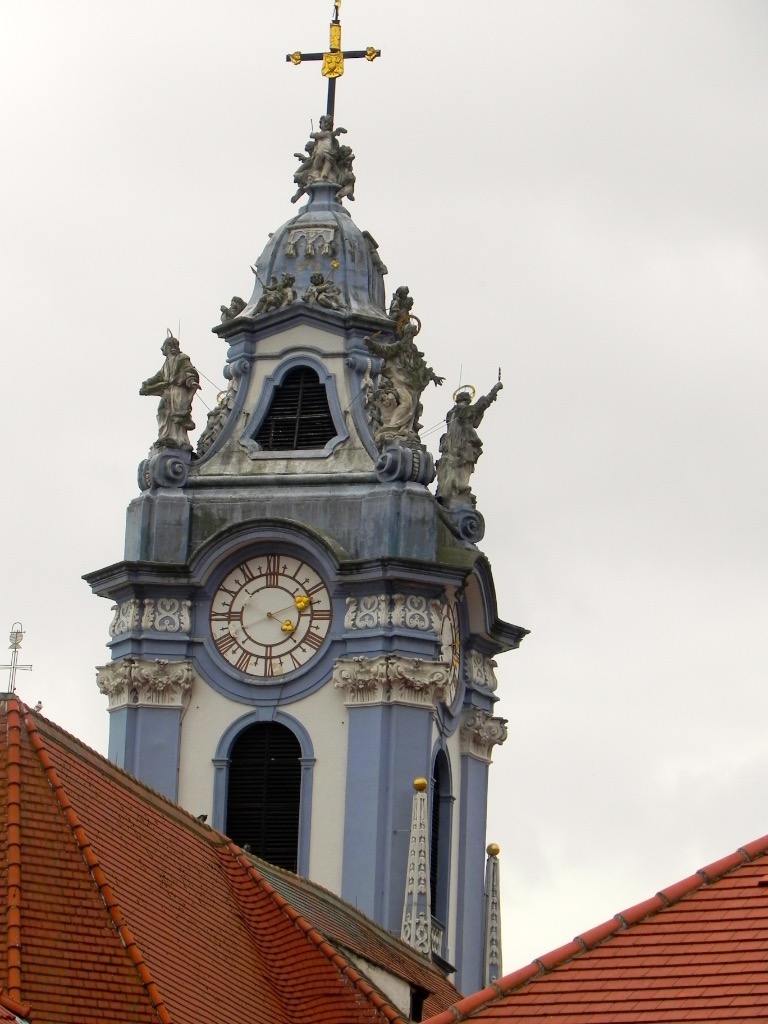 Torre della chiesa dell'Abbazia - Durnstein