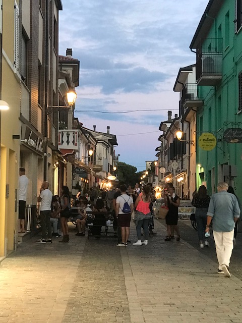 Una via del centro storico 