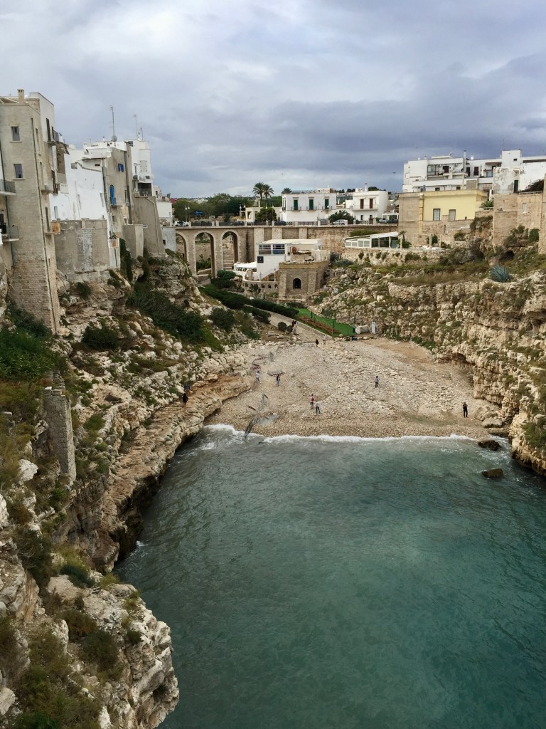 Lama Monachile vista dal borgo